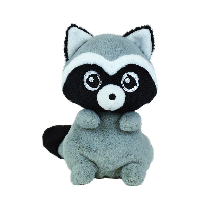  - kidimols - peluche oréo raton-laveur 15 cm 